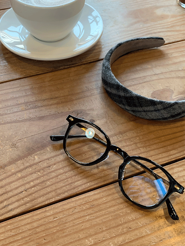 자체브랜드How glasses (2 color)